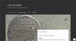 Desktop Screenshot of castinindia.com